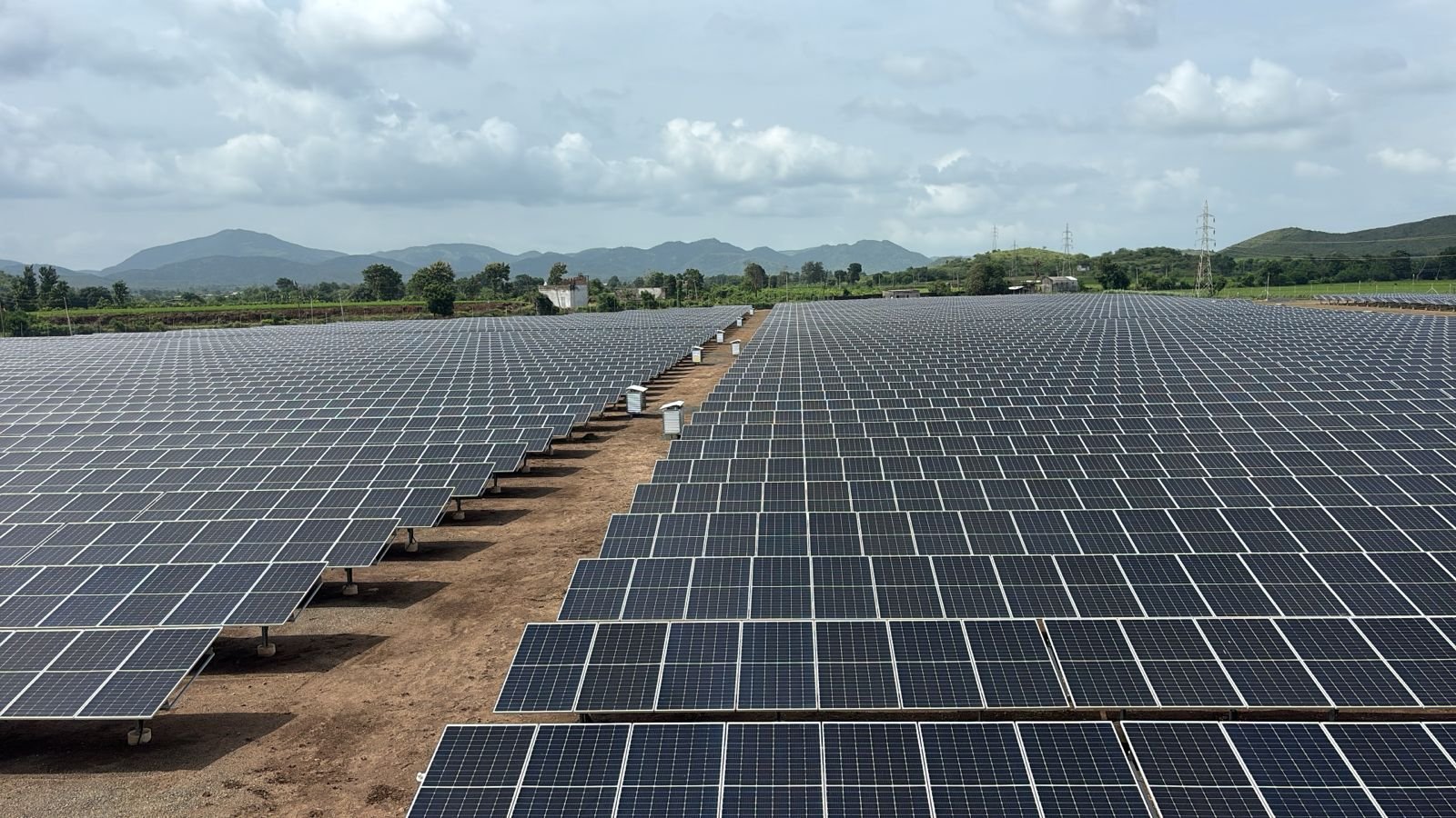 4.20 MW ground-mounted solar project at Rabarika, Amreli district, Gujarat