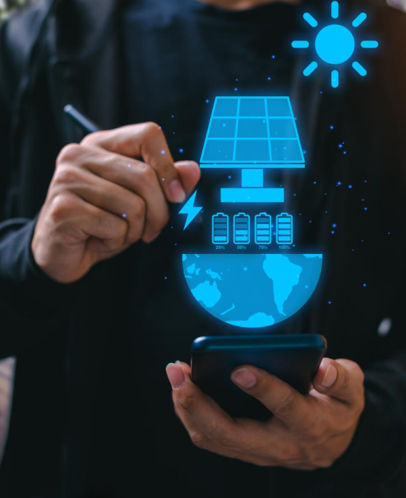 Raycal Power team at solar site